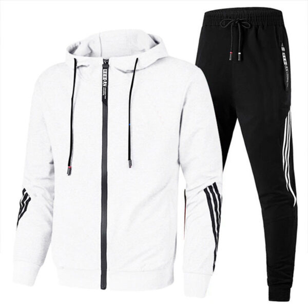 Step into Style: New Men's Leisure Sports Suit for Effortless Spring & Autumn Comfort! - Image 4
