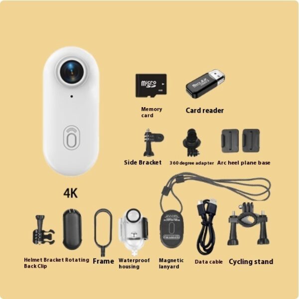 Capture Every Adventure: 4K Outdoor Sports Camera – Professional Mini Helmet Cam for Motorcycle, Bike Action, or outdoor workouts and activities - Image 7