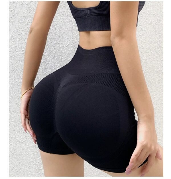 Shape and Shine: Women's Butt-Lifting Seamless Yoga Shorts for Ultimate Gym Performance! - Image 4