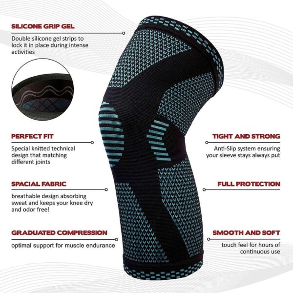 Elevate your game with these Knitted Sports Knee Pads - Image 8
