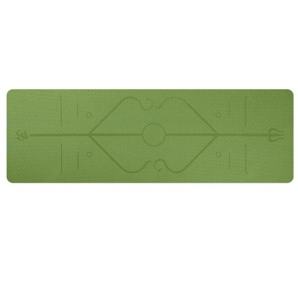Master Your Practice: Non-Slip TPE Yoga Mat with Position Lines – Perfect for Beginners - Image 9