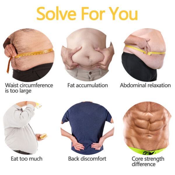 Empower Your Workout: Men's Sauna Vest & Waist Trainer – Double Belt Shapewear for Maximum Results! - Image 2