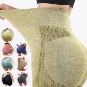 Shape and Shine: Women's Butt-Lifting Seamless Yoga Shorts for Ultimate Gym Performance!