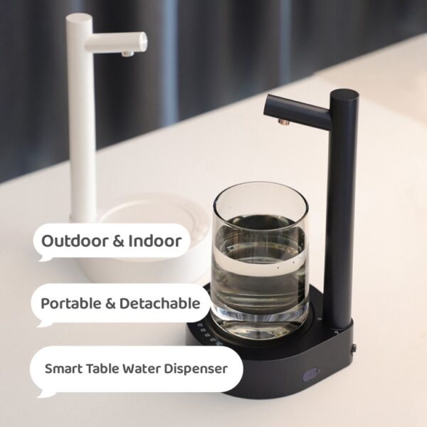 Convenient Hydration: Rechargeable Electric Desk Water Dispenser for Effortless Gallon Bottle Use! - Image 5