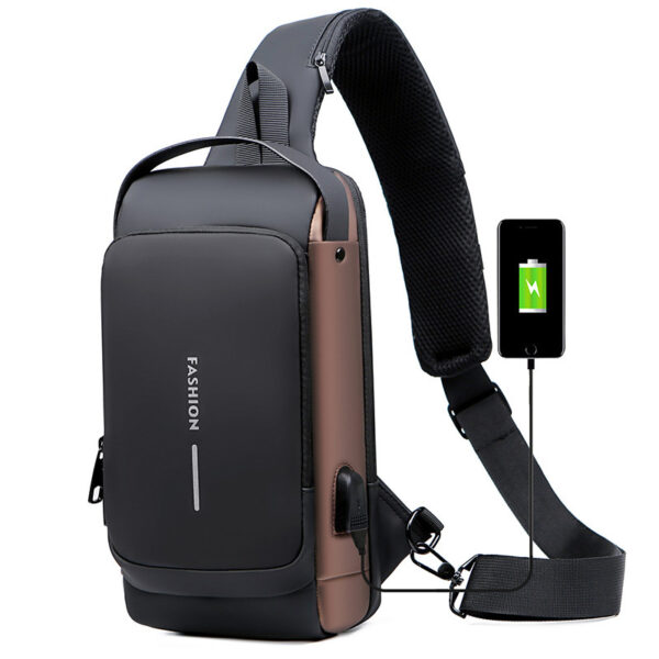 Secure Your Style: Men's Anti-Theft Chest Bag – Perfect for Walking, Riding, and Everyday Adventures! - Image 2