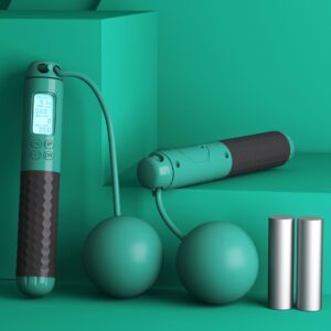 Revolutionize Your Workout: Cordless Counting Jump Rope with Adjustable Weight for Ultimate Fitness!