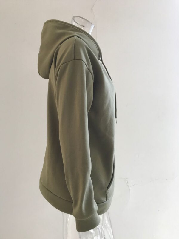 Ultimate Cozy: Long-Sleeved Hooded Sweatshirt with Pockets – Elevate Your Spring & Autumn Style! - Image 7