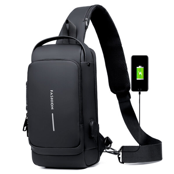 Secure Your Style: Men's Anti-Theft Chest Bag – Perfect for Walking, Riding, and Everyday Adventures! - Image 5