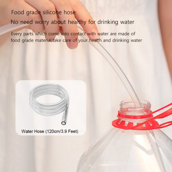 Convenient Hydration: Rechargeable Electric Desk Water Dispenser for Effortless Gallon Bottle Use! - Image 6