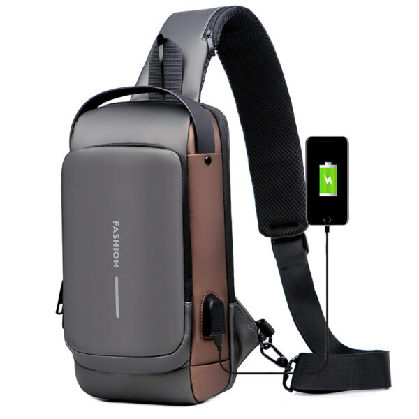 Secure Your Style: Men's Anti-Theft Chest Bag – Perfect for Walking, Riding, and Everyday Adventures! - Image 6