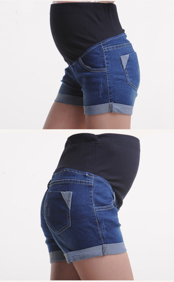 Chic Comfort: Trendy Maternity Denim Shorts for Every Style - Image 5
